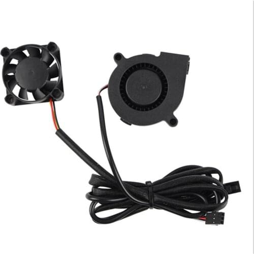 Printer Fan Turbo Fan 3-wires DC5V Fans Kit for PURSA i3 MK3 MK3S MK2/2.5 3D Printer Accessories