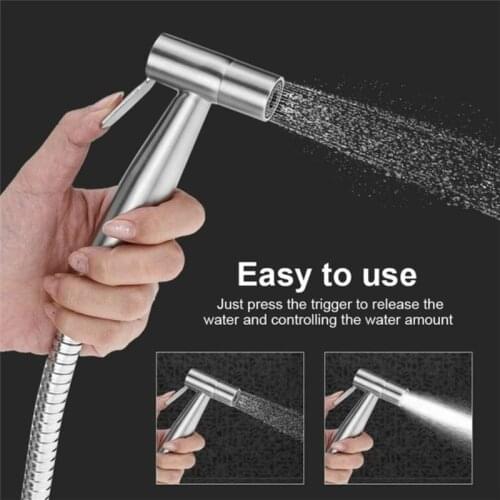 Wetips Bathroom Portable Bidet Sprayer Handheld Bidet Douchette WC Faucet Spray WC Toilet Water Bidet Faucet Toilet Jet Spray