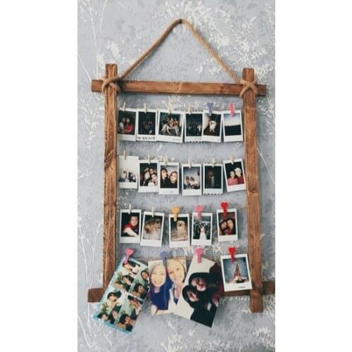 Modern Nerissa Sipal Wood Rope Custom Handmade Drawstring frame фоторамка коллаж Photo frame
