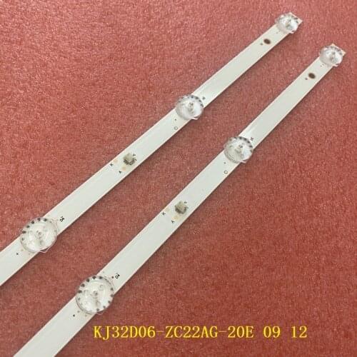 2pcs LED strip For 32LH0202 32HH1830 PK-32D16T KJ32D06-ZC22AG-20E 09 12 303KJ320044 KM0320LDCH HTV-32R01-T2C/A4/B V320BJ6-Q01