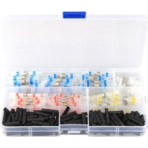 Home 250PCS/Set Solder Seal Splice Waterproof Heat Shrink Wire Connectors Terminal J13#40