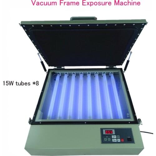 Vacuum Frame Exposure Machine 160W Silk Screen Exposure Machine Screen Printing Exposure Machine