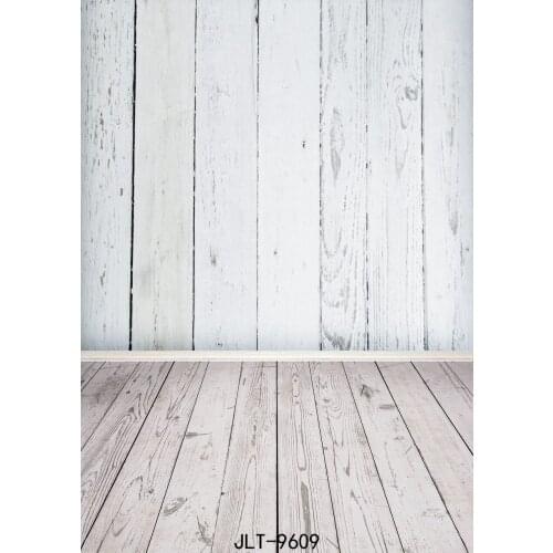 Wooden Wall Floor Vinyl Backdrop Photo Studio Props Children Baby Photography Background Digital Screen Wedding Backdrops 10700