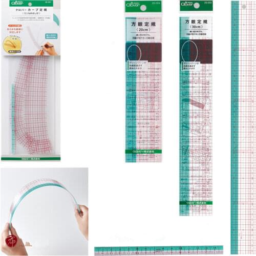 Janpan clover sewing patch work Ruler clothing Gauge Ruler 15/20/30/50cm 1order=1pc