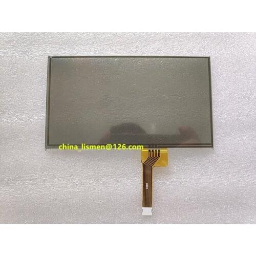 1 piece 6.5 inch 8 pin Black glass touch panel Digitizer Lens for Journey JCUV car DVD player GPS navigation LQ065T5GG64 LCD