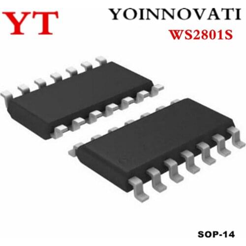 100PCS WS2801S WS2801 SOP14 Best quality