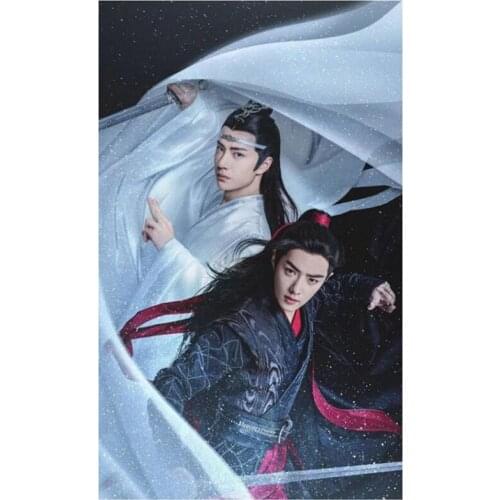 5D DIY Full Round/Square Diamond Painting "The Untamed" TV Poster 3D Embroidery Cross Stitch Rhinestone Mosaic Home Decor Y1173