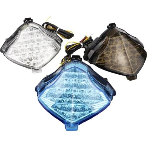 Motorcycle Accessories Integrated LED Tail Light Ultra Bright Turn Signals For Yamaha YZF-R1 2004-2006
