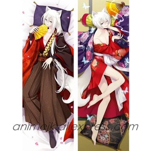Anime JK Kamisama Hajimemashita Kamisama Love Tomoe Fox Male Dakimakura Body Hug Pillowcase Kamisama Kiss Pillow Cover Case