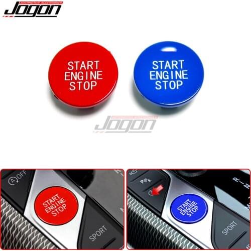 Car Red Start Engine Stop Switch Ignition Button Replacement Trim For BMW G20 X5 G05 X6 G06 X7 G07 G14 G15 G16 Z4 G29 F40 F44