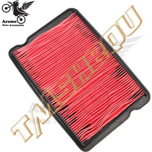 Free shipping red scooter moto parts pro metal motorbike air cleaner for honda CBR250 CBR19 NC19 air filter motorcycle air clean