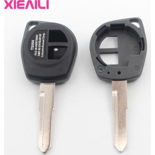 XIEAILI 30Pcs 2Button Transponder Remote Key Case Shell For Suzuki Swift/SX4/Alto/Ignis/Vauxhall Key Fob Case S265