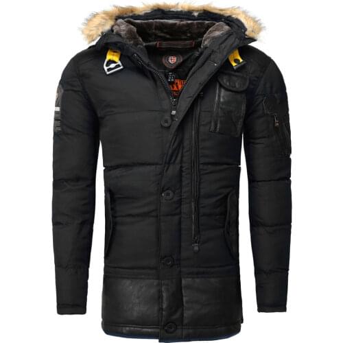 GEOGRAPHICAL NORWAY Men's Parkas With A Hood