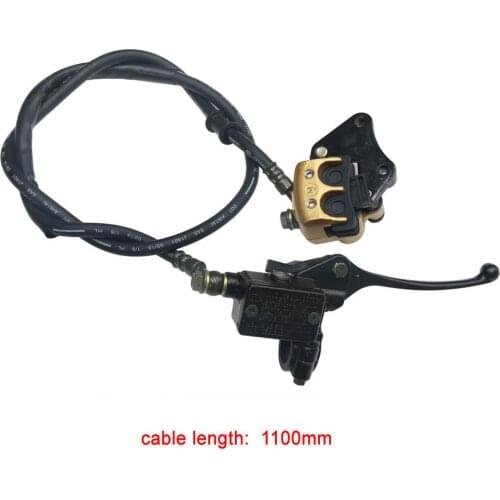 Hydraulic Disc Brake Calipers Pad System 1100mm FOR Dirt bike Motorcycle scooter Front Brake Calliper