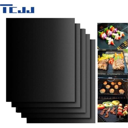 Barbecue Grill Mat for Microwave Oven Outdoor BBQ Accessories Non-stick BBQ Liner Sheet 400 x 330mm Reusable Grill Mat