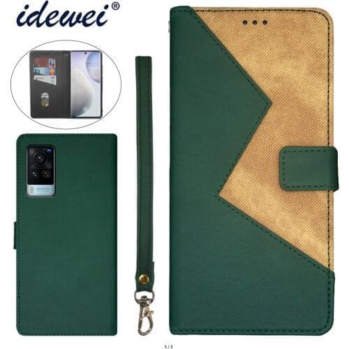 Applicable to VIVO X60 mobile phone case fold bracket function protection leather case phone case funda capa co