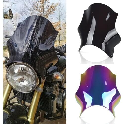 All Years Motorcycle Windshield for Yamaha VMAX1200 V-MAX 1200 VMAX 1200 Honda CB400 CB600 CB750 CB900 CB919 CB250 Hornet ABS