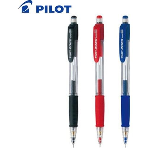 6 Pieces Mechanical Pencil 0.5MM PILOT SUPER CLIP HFGP-20R-SL Japan office and school stationery Wholesale