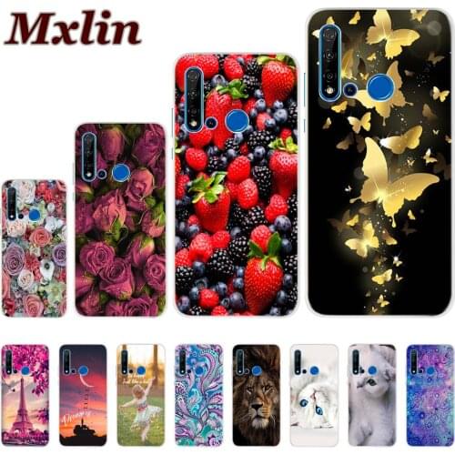 Cartoon Fruit For Capa Huawei P20 lite 2019 Case Cover 6.4" Soft TPU Phone Bag Case For Huawei P20 Lite P20lite 2019 Coque Funda