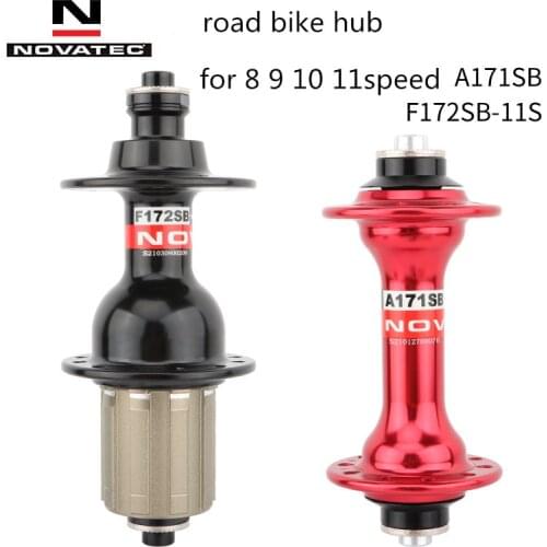NOVATEC road bike 8 9 10 11 speed hub front and rear 100/130mm 20 24-hole quick release HG hub disc