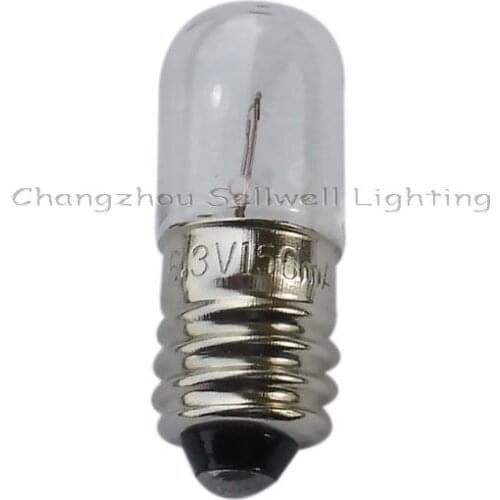 Great!miniature Lamp Bulbs Lighting Ba9s T10x28 6.3v 150ma A087