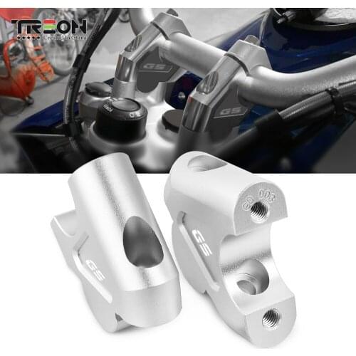TREON Motorcycle Handlebar Riser 32MM Drag Handle Bar Clamp Extend Adapter For BMW R 1200 GS LC R1200GS Adventure ADV R1250GS
