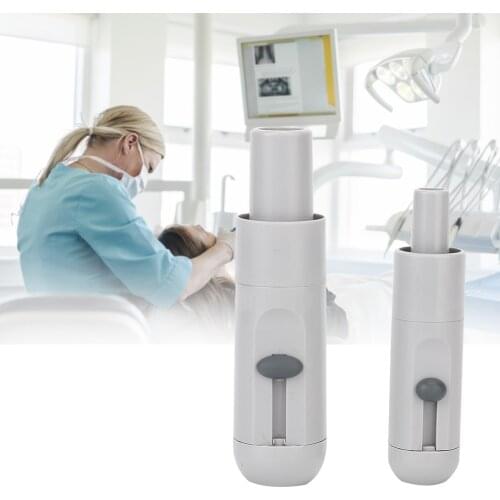 Plastic Dental Suction Handle Suction Tube Convertor Dental HVE SE Vacuum Valve Saliva Ejector