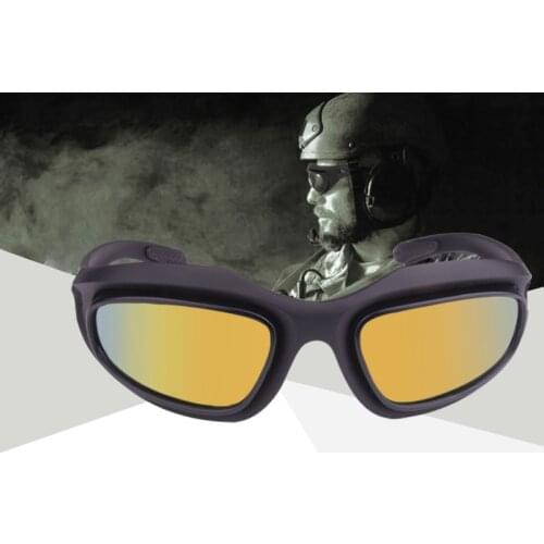 Polarized Tactical Sunglasses Men Airsoft Hunting Shooting Glasses UV400 Protection Military Desert Army Goggles 4 Lens