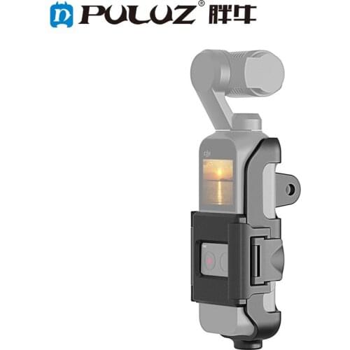 PULUZ PU380 Extended Housing Case for DJI Osmo Pocket Pocket camera fixed photography expansion accessories for Motovlog helmet