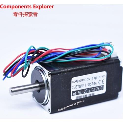 Stepper Motor,Nema11 Stepper Motor 28BYGH51-0674A