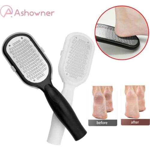 Stainless Steel Callus Remover Foot File Scraper Portable Multifunctional Foot File Foot Care Tools feet foot care new
