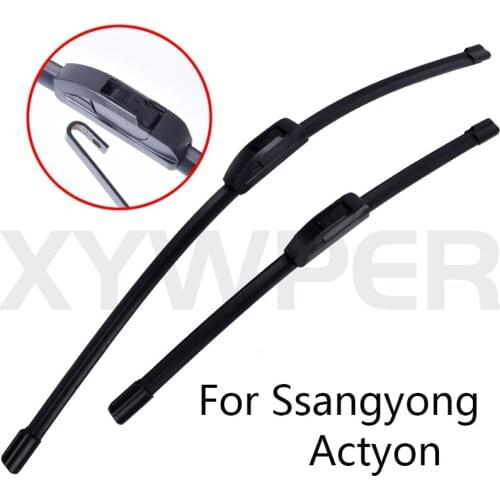 Winshield Wipers Blade For Cars for Ssangyong Actyon from 2005 2006 2007 2008 to 2012 windscreen wiper car Accessories wholesale