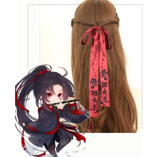 Modaozhushi Headband Antiquity Headdress Chiffon Satin Embroidery Traditional Hair Band Headwear Women Jewelry