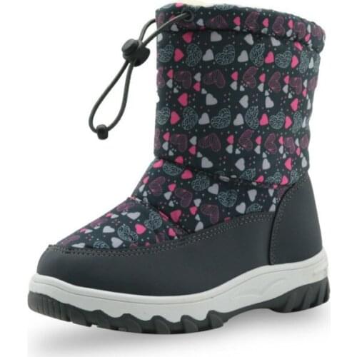 Girl Winter Boots Thicken Woolen Fluff Linning Kids Snow Boots Children Shoes girls shoes kids boots