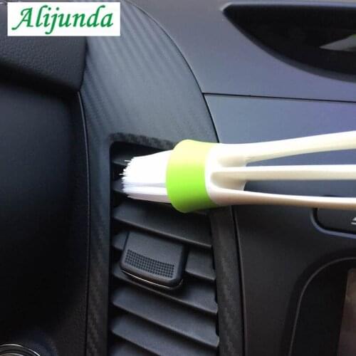 1 car cleaning brush double-ended car air conditioning vent slit brush FOR Toyota Lexus ES250 RX350 330 ES240 GS460 CT200H