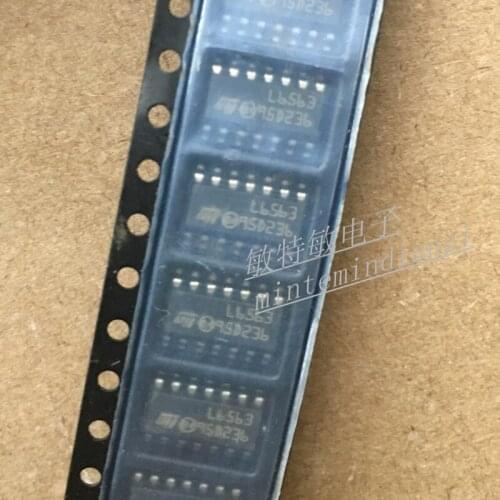 10pcs/lot l6563 L6563TR PFC power factor correction power chip patch SOP-14