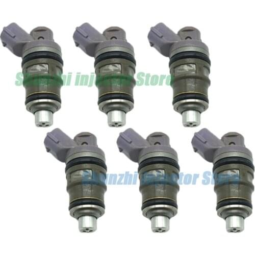 6pcs Fuel Injector Nozzle For TOYOTA Previa 1991-1997 2.4L L4 Estima OEM:23209-79045 23250-76010 2320979045 2325076010