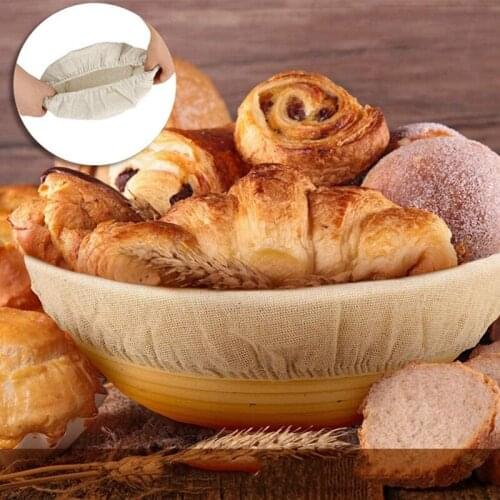 7Packs Round Bread Proofing Basket Cloth Liner Sourdough Banneton Proofing Baskets Cloth for Dough Rising Baking 8 Inch