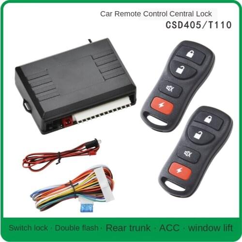 Car Remote Central Door Lock Keyless System Central Locking with Remote Control Car Alarm Systems Auto Remote Central Kit