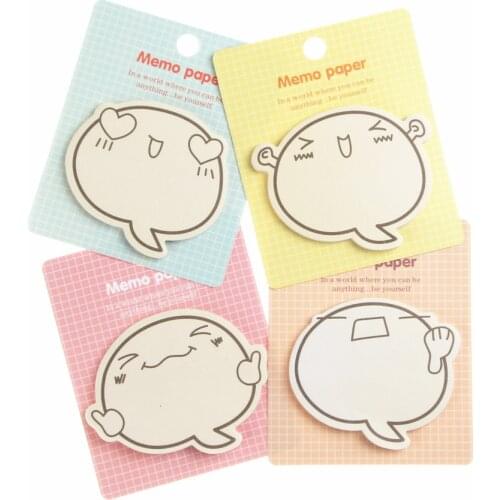 Kawaii Cartoon Weekly Plan Sticky Notes Memo Pad Korean Stationery School Office Supplies Planner Sticker Paper Bookmark