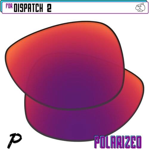 EZReplace Polarized Replacement Lenses for - Oakley Dispatch 2 Sunglasses - Midnight P