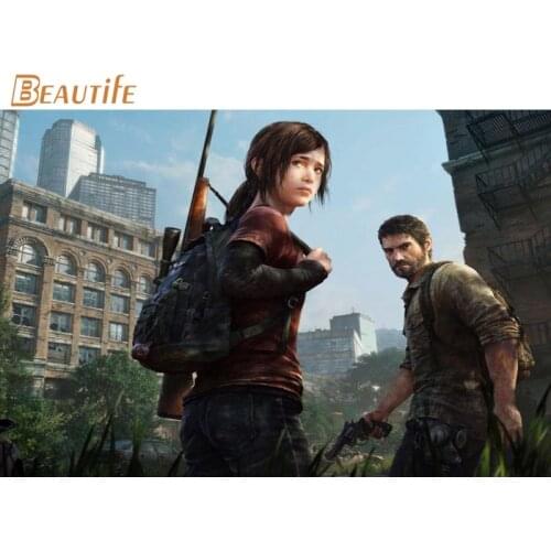 Hot Sale Custom The Last Of Us Poster Home Decoration Fashion Silk Fabric Wall Poster Custom Poster