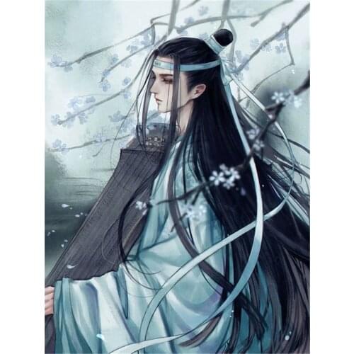 Mo Dao Zu Shi Printed Canvas 11CT Cross-Stitch Patterns Embroidery DMC Threads Handmade Knitting Handiwork Sewing Mulina Gift