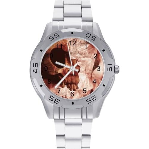 Scream Quartz Watch Photo Cute Wrist Watch Stainless New Sport Man Wristwatch