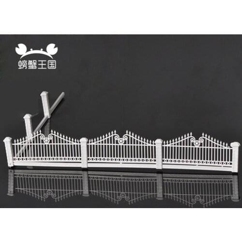 1 Meter Model Railway Building Fence Wall 1:100 HO OO Scale