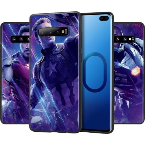 Avengers super hero cool For Samsung Galaxy S21 S20 FE Ultra Lite S10 5G S10E S9 S8 Plus Soft Silicone Phone Case