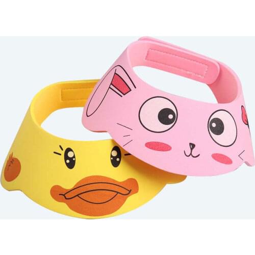 6-12 Month Adjustable Baby Shower Hat Toddler Kids Shampoo Bathing Shower Cap Children Waterproof Cap