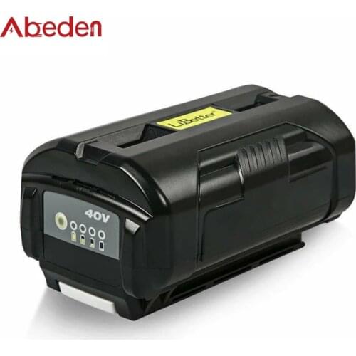 40V 5000mAh 6000mAh Replacement Battery For Ryobi RY40502 RY40200 RY40400 OP4026A OP4050 5A 6A Rechargeable Battery Power Tools