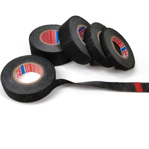 Heat-resistant Flame Retardant Tape Wire Insulation Flame Retardant Adhesive Cloth Fabric Tape Car Auto Cable Harness Tape