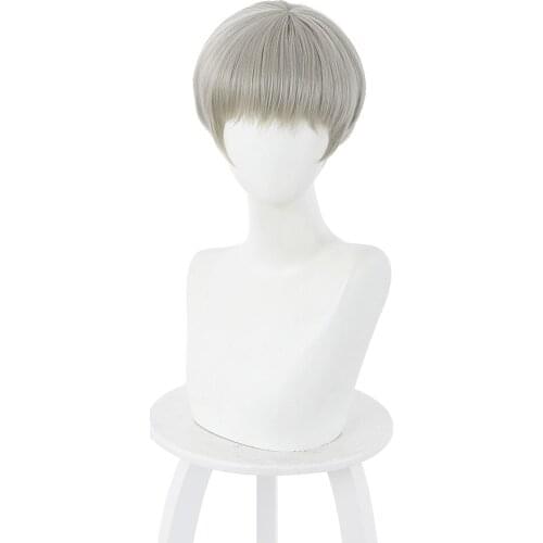 Anime Jujutsu Kaisen Toge Inumaki Cosplay Wig Heat Resistant Synthetic Hair Carnival Halloween Party Props